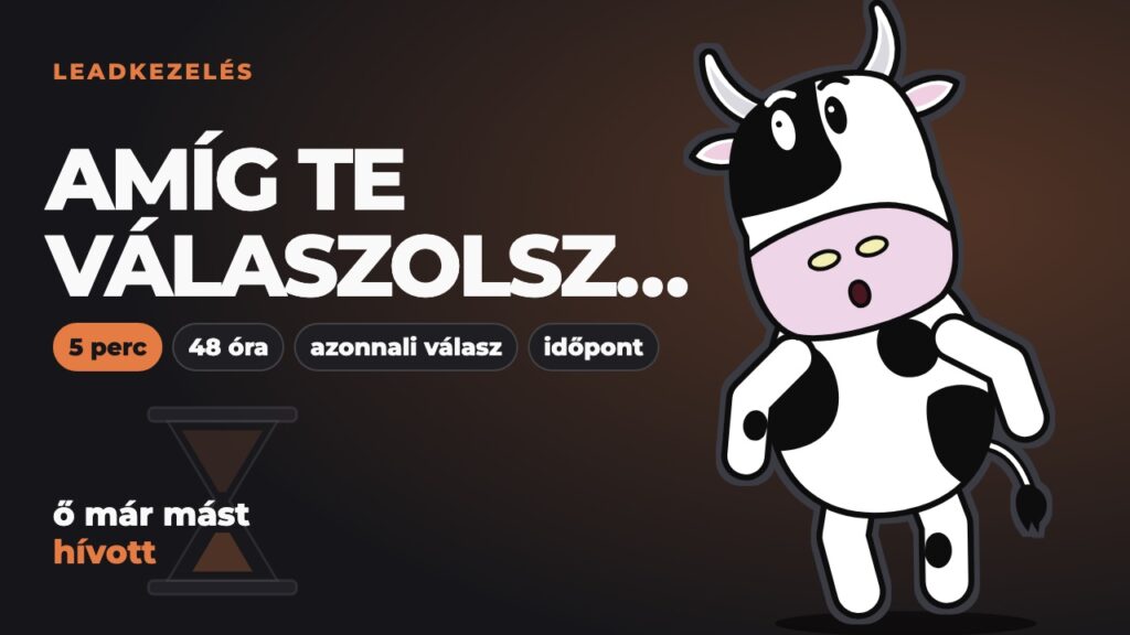 Pixel kapkodva siet egy homokóra mellett: amíg te válaszolsz, a lead már mást hívott.