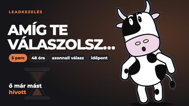 Pixel kapkodva siet egy homokóra mellett: amíg te válaszolsz, a lead már mást hívott.