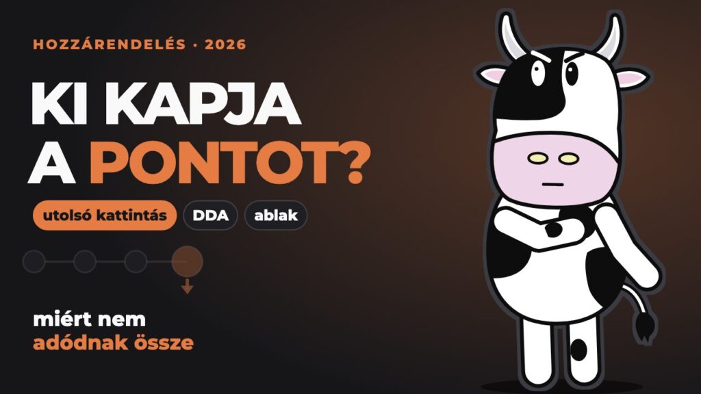 Pixel egy négy érintkezési pontból álló útvonal mellett, ahol a kredit az utolsóra esik: hozzárendelési modellek.