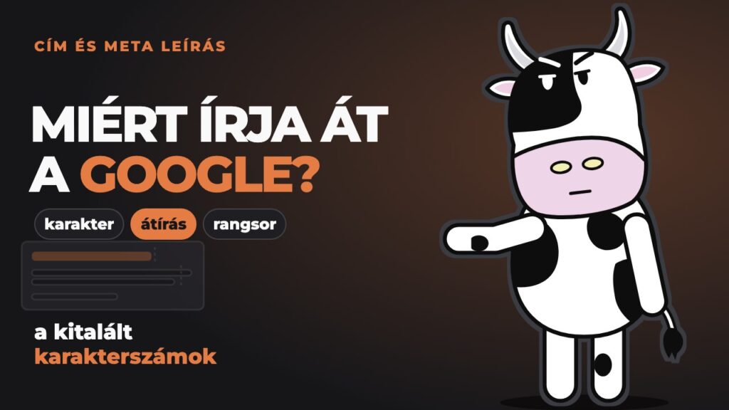 Pixel egy címsormező és egy leírásmező mellett: mit használ a Google a találati címhez és a kivonathoz.