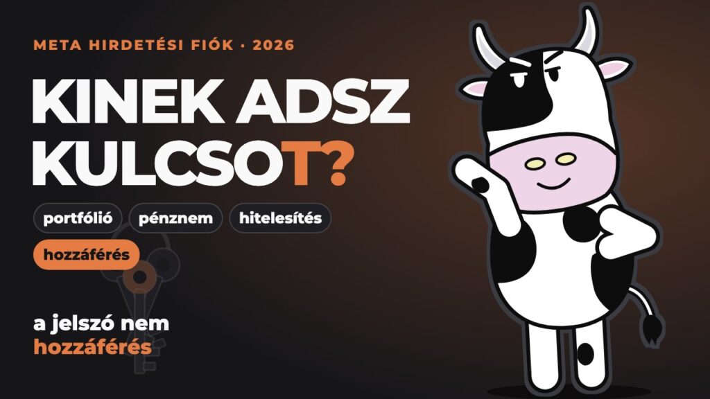 Pixel kulcscsomó mellett: így hozd létre helyesen a Meta hirdetési fiókodat, és így adj hozzáférést.