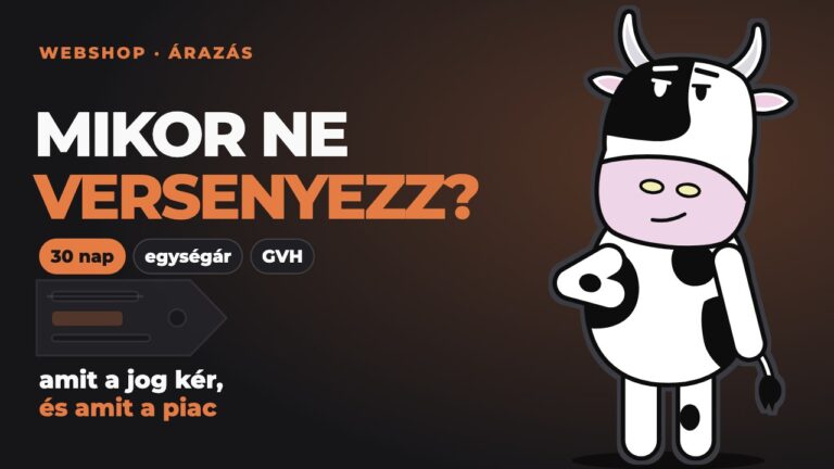 Pixel egy árcédula mellett, amin a régi ár át van húzva: mikor ne versenyezz árban a webshopoddal.